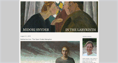Desktop Screenshot of midorisnyder.com